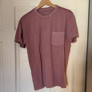 RVCA Men's Dusty Rose Short Sleeve Tee